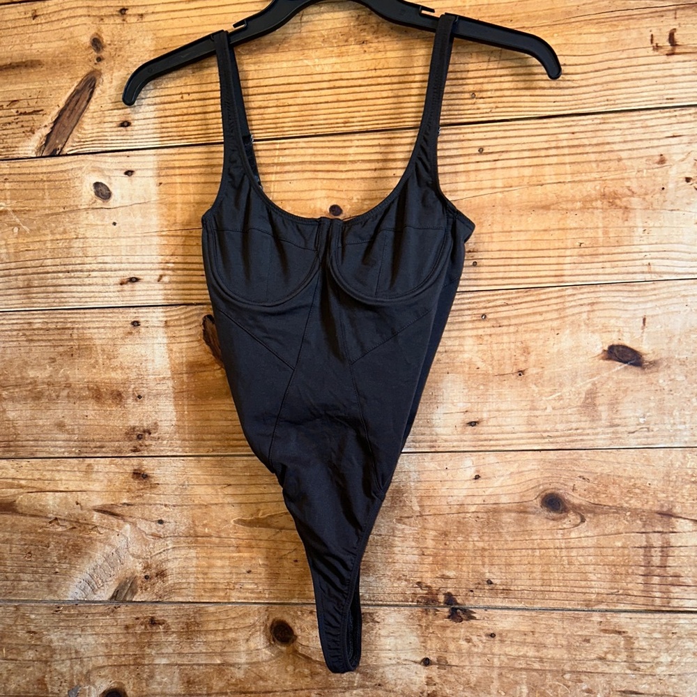 NWT Lioness Chocolate Brown JE Taime Bodysuit